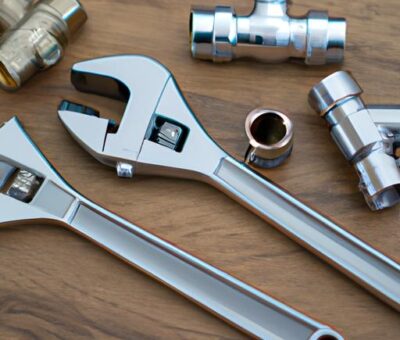 Plumbing Tools To Screw In The Faucet